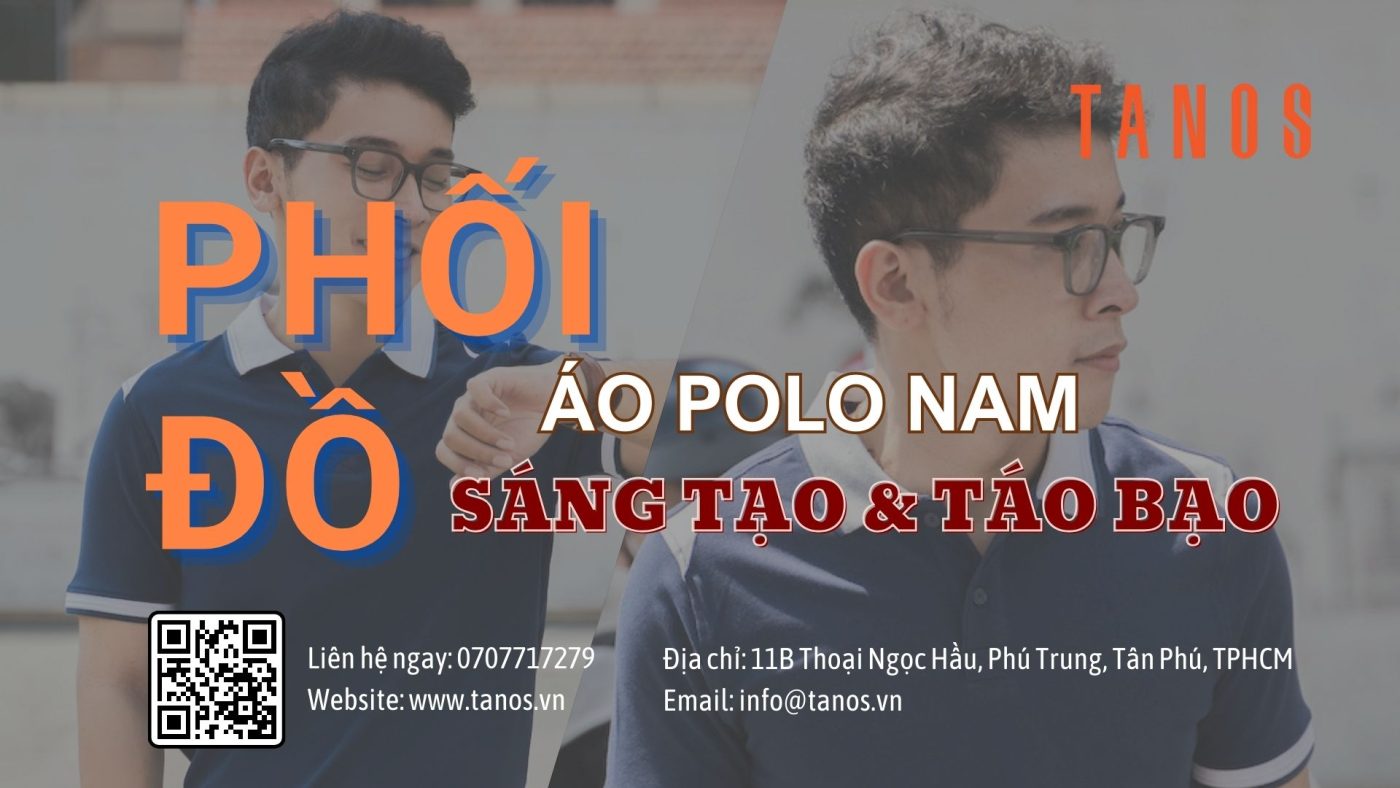 Phối áo polo sáng tạo
