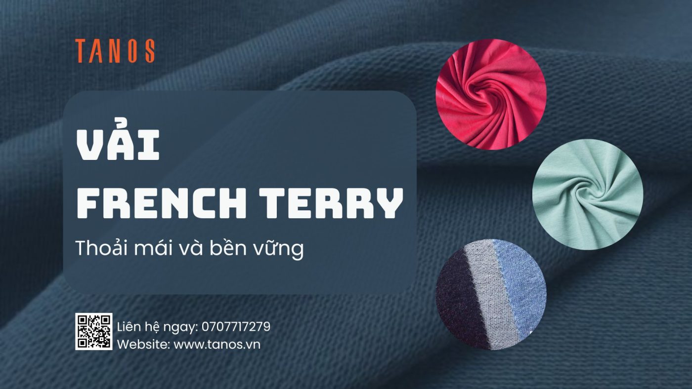 Vải french terry là gì? Ứng dụng của vải french terry