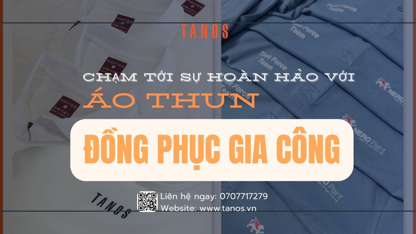 Chạm tới sự hoàn hảo với áo thun đồng phục gia công