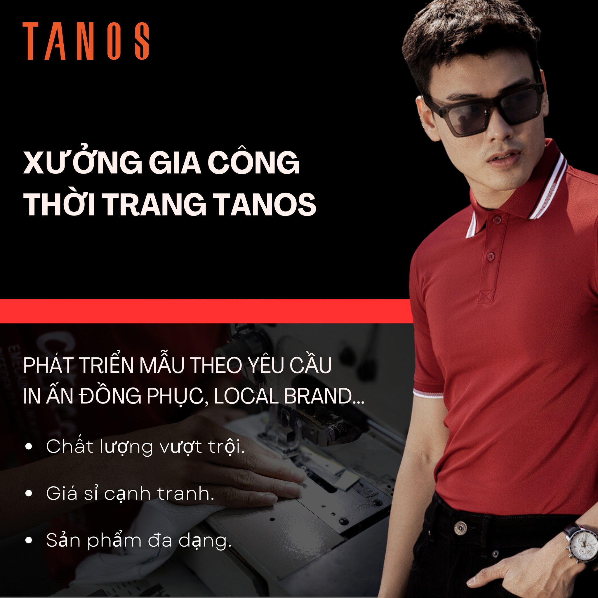 Tanos sẵn sàng đáp ứng yêu cầu của các local brand