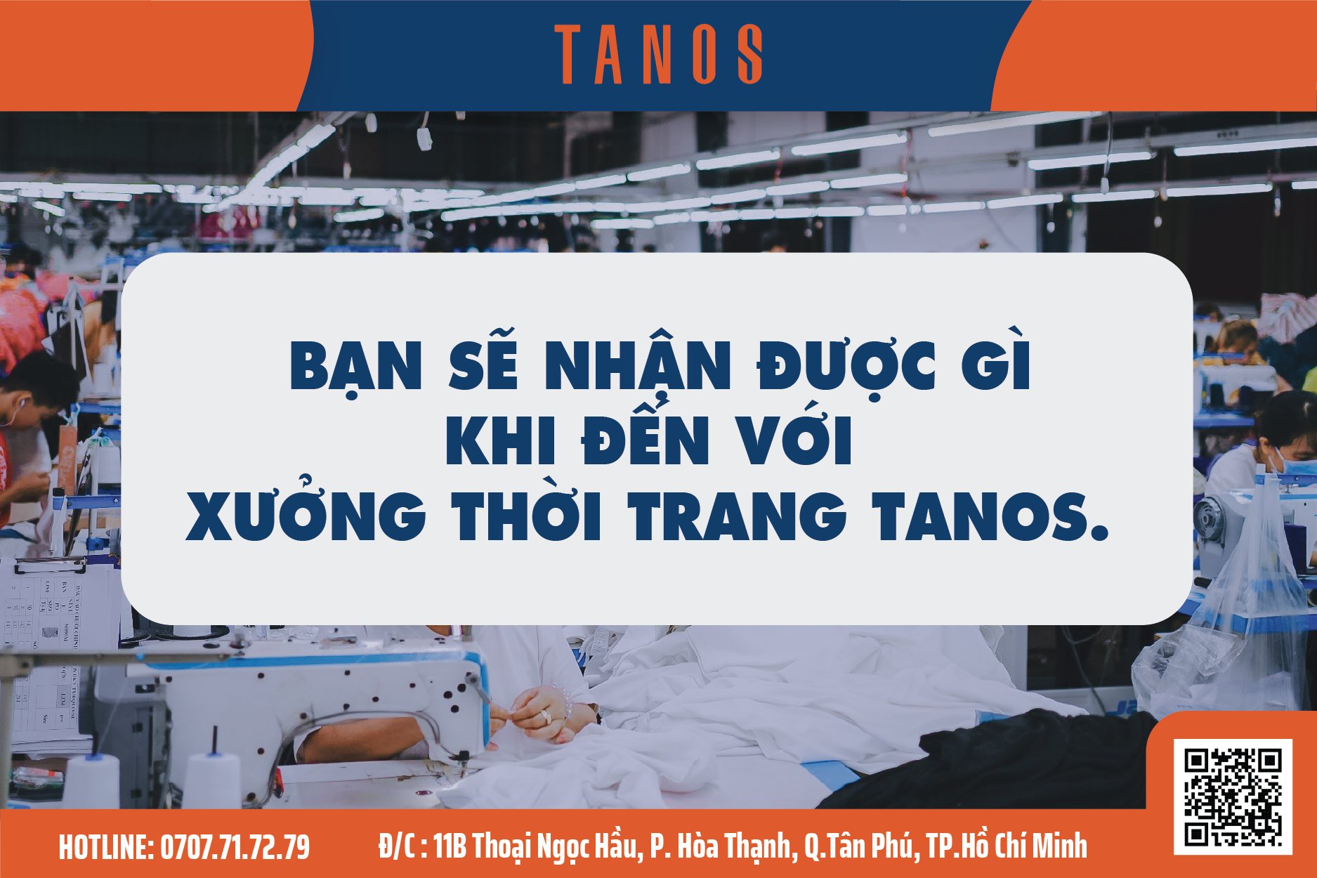 Lí do local brand nên chọn gia công tại Tanos