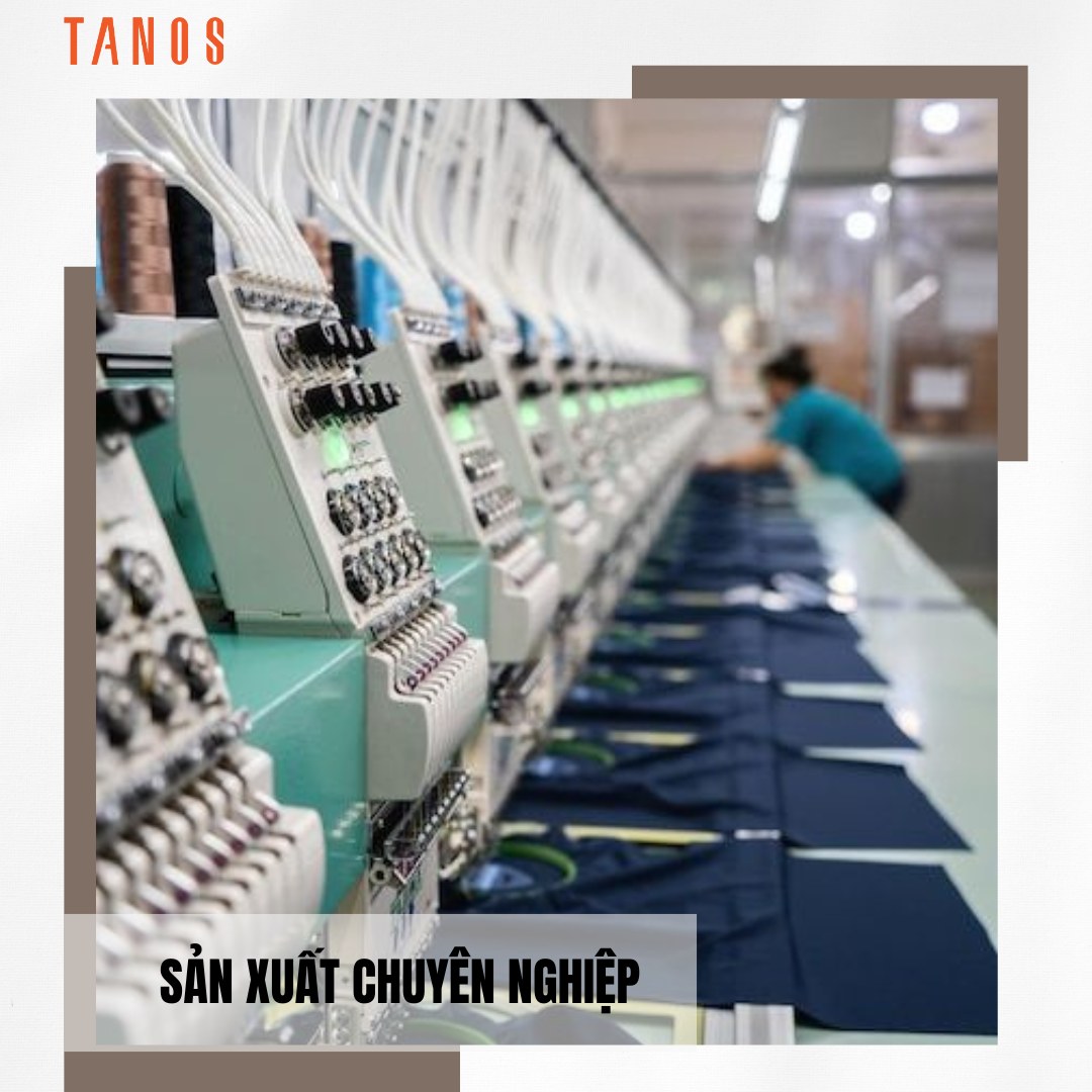 Đội ngũ nhân viên và dây chuyền sản xuất chuyên nghiệp tại Tanos