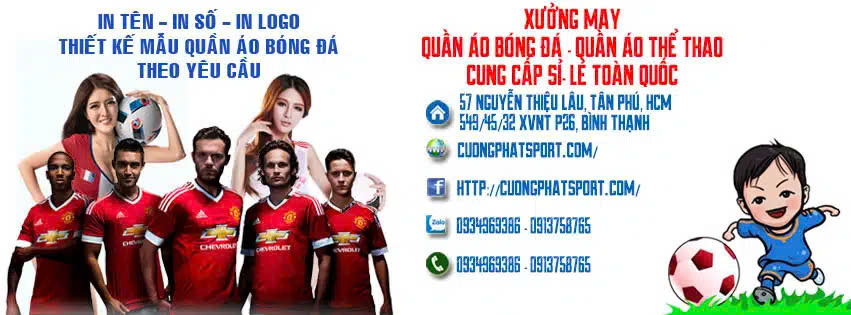 Xưởng may quần áo thể thao Cường Phát Sport