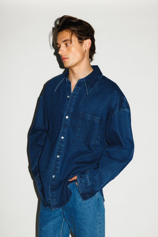 sơ mi denim