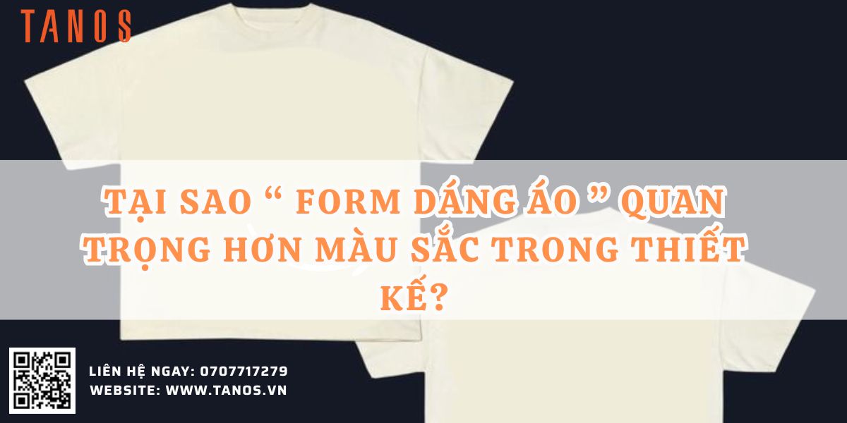 form dáng áo thun