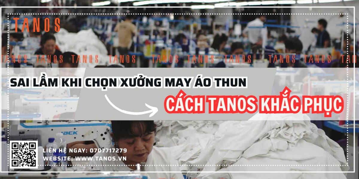 xưởng may áo thun