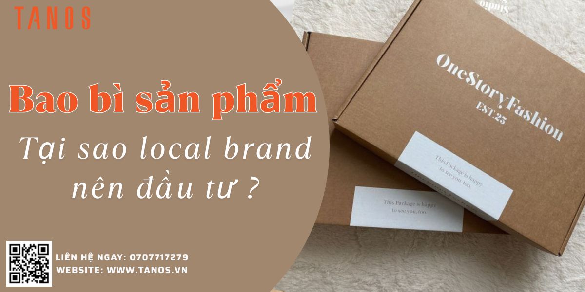 Bao bì sản phẩm cho local brand
