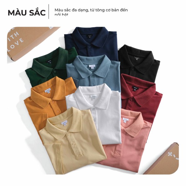 Polo nhiều màu sắc - Cho nhiều sự lựa chọn