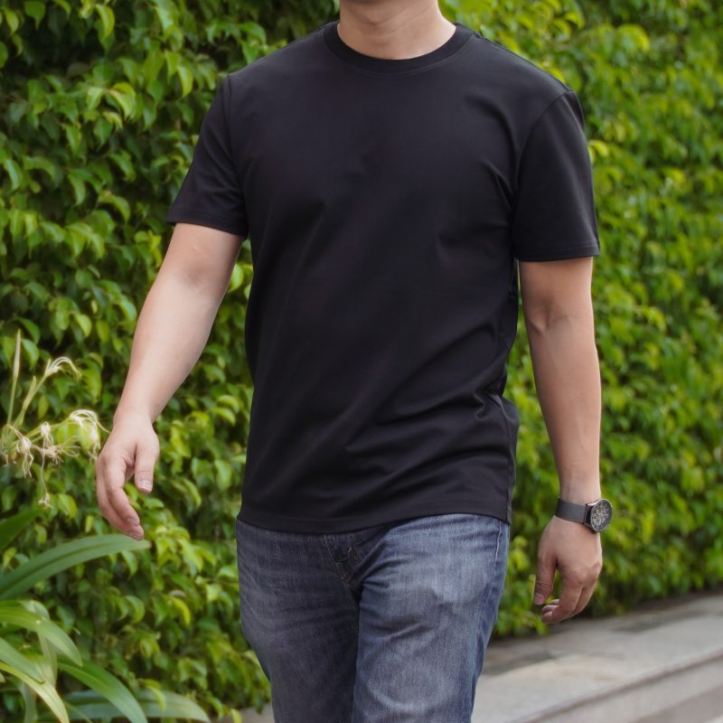 Form áo khi mặc